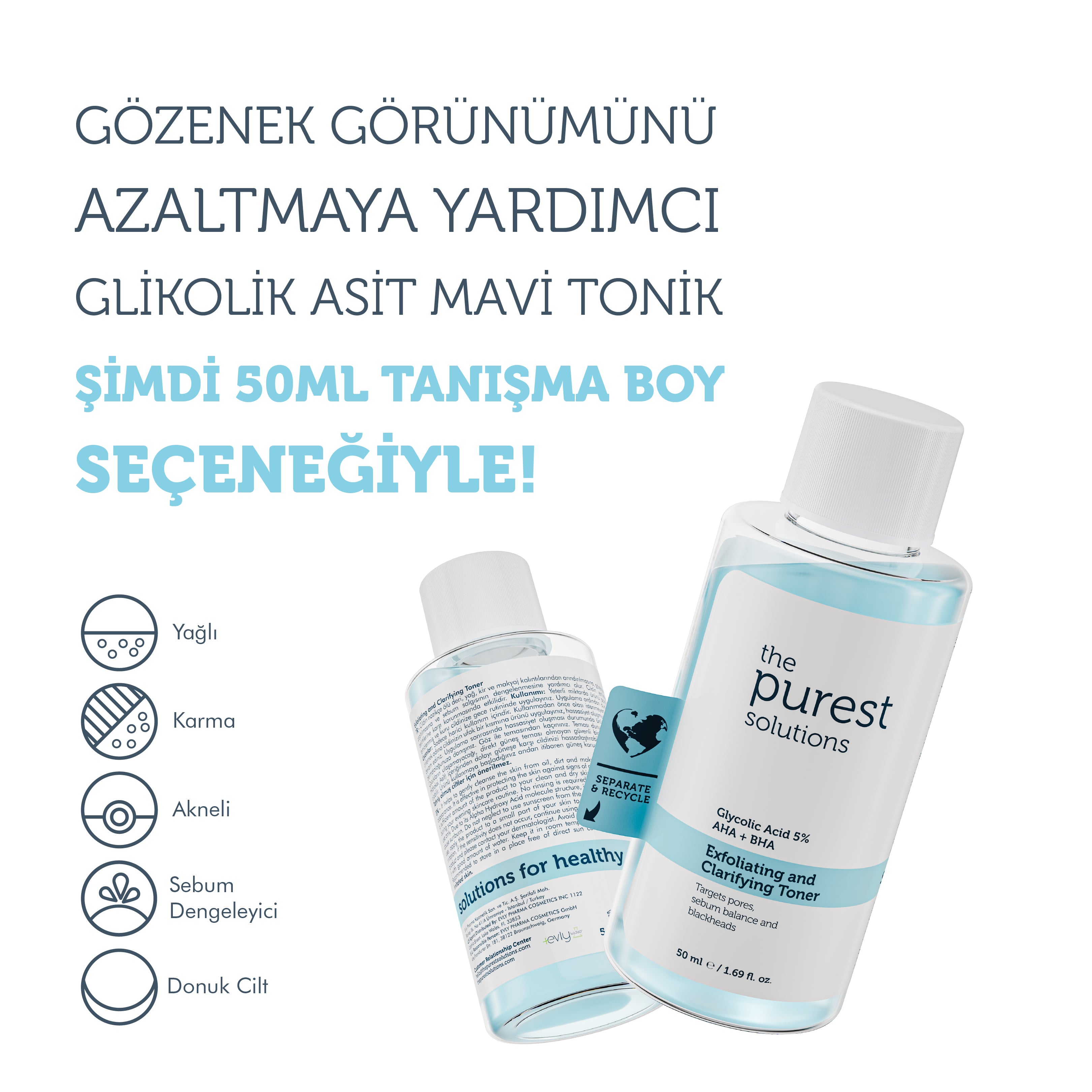 Kuru/Karma Ciltler için Yoğun Nemlendirici Tanışma Seti