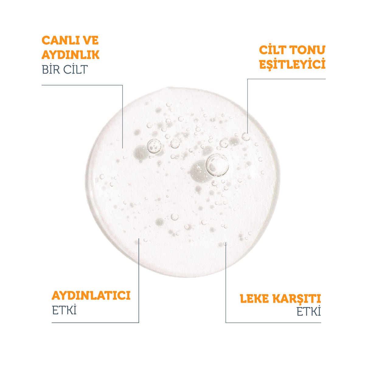 Aydınlatıcı ve Cilt Tonu Eşitleyici C Vitamini Cilt Serumu 8 Ml