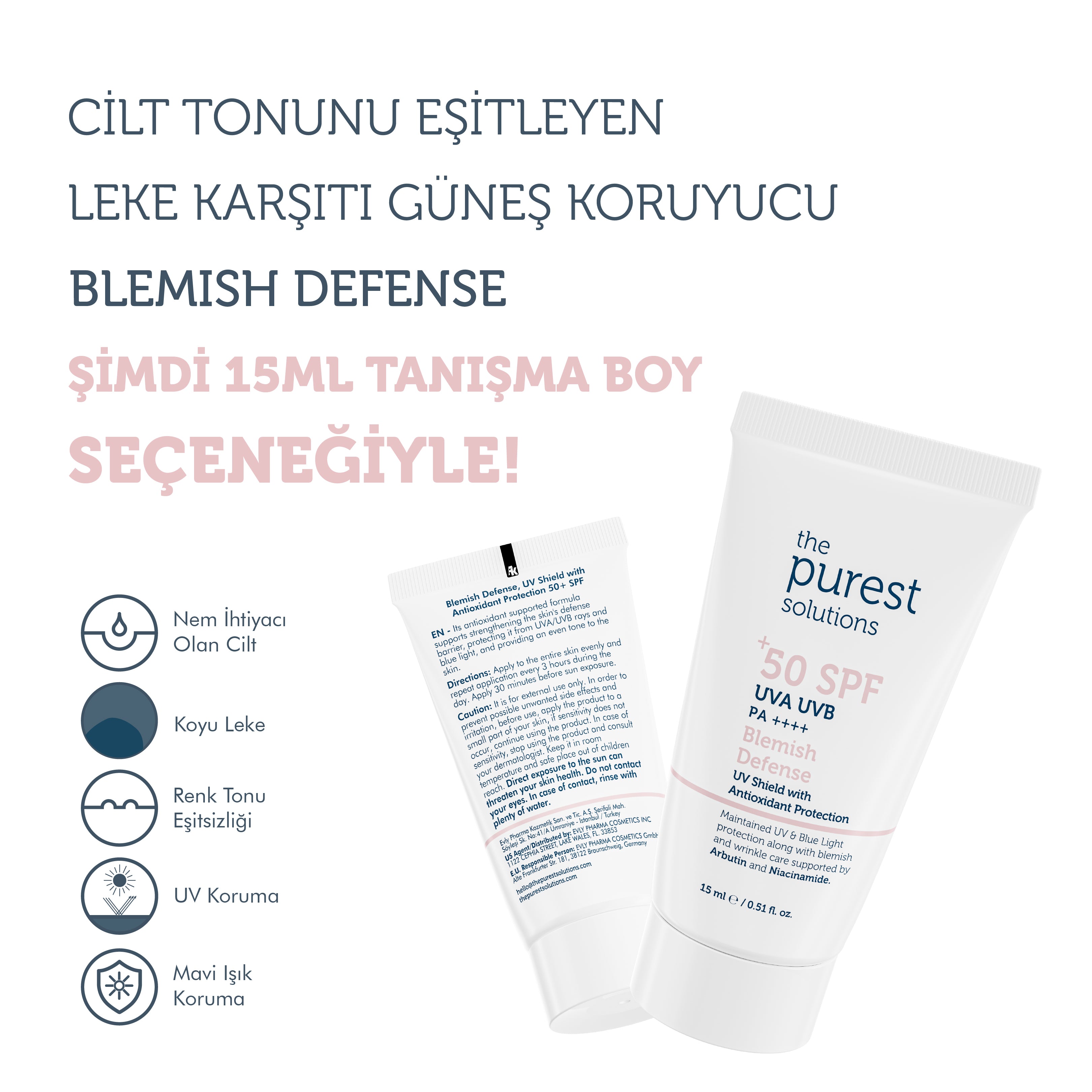 Kuru ve Karma Ciltler İçin Seyahat Boy Cilt Bakım Seti