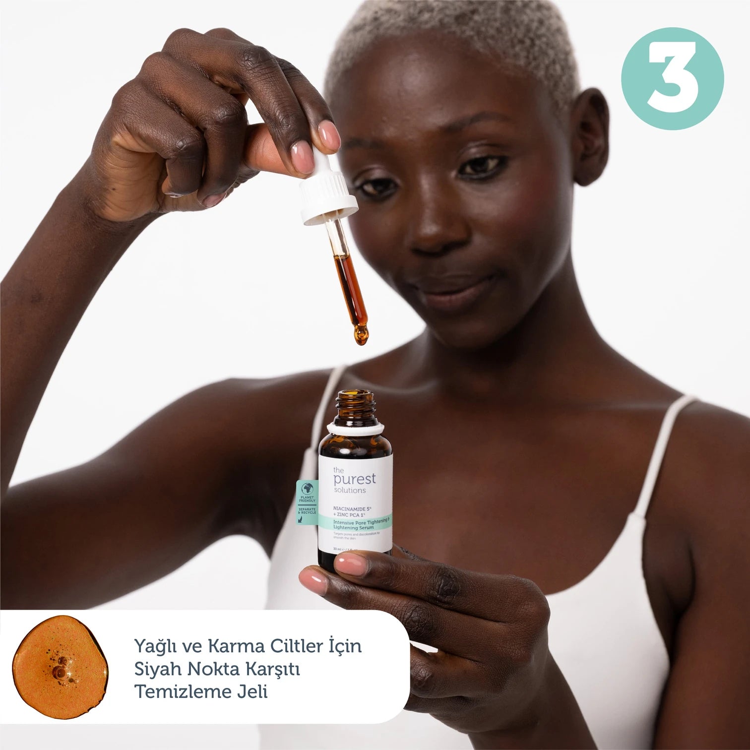 Skin Care Routine Set to Help Reduce the Appearance of Pores for Oily and Combination Skin