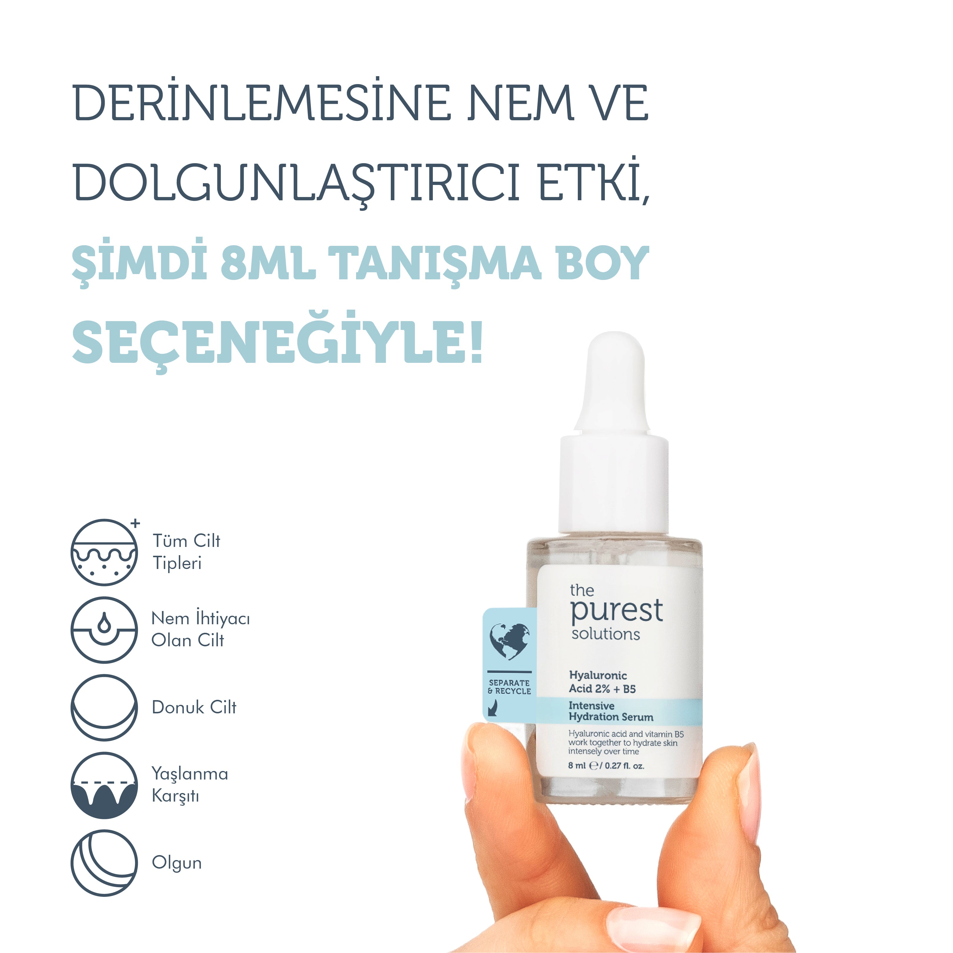 Kuru/Karma Ciltler için Yoğun Nemlendirici Tanışma Seti