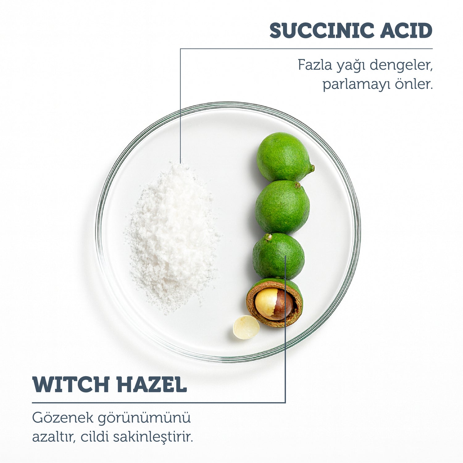 Sebum Dengeleyici & Matlaştırıcı Serum Fondöten  SPF 50+,30 ml – Açık/Orta Ton