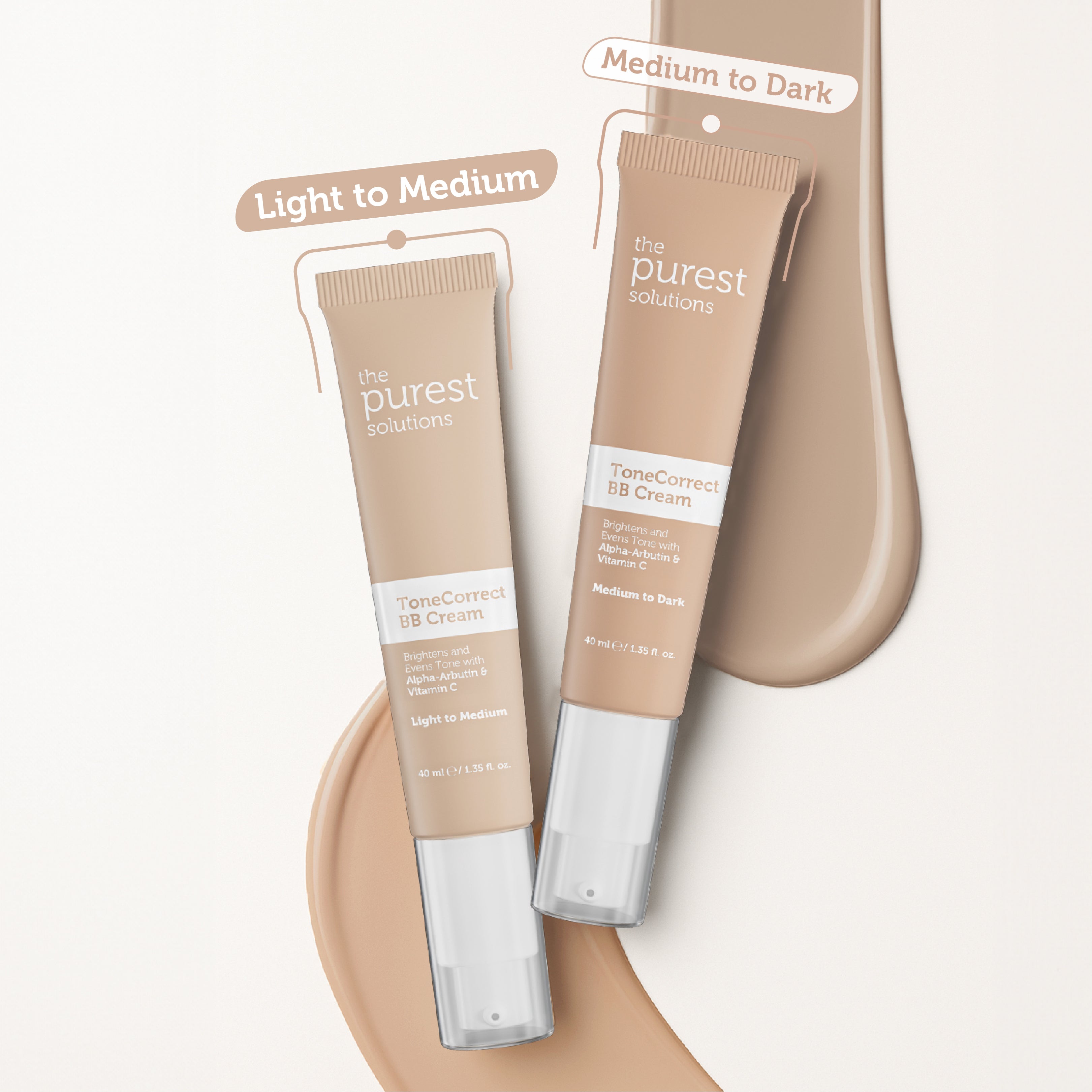 Lekeli Ciltler İçin Cilt Tonu Eşitleyici BB Krem, SPF 50+,40 ml – Açık/Orta Ton
