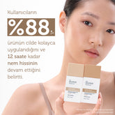 Nemlendirici & Canlandırıcı Serum Fondöten  SPF 50+,30 ml – Orta/Koyu Ton