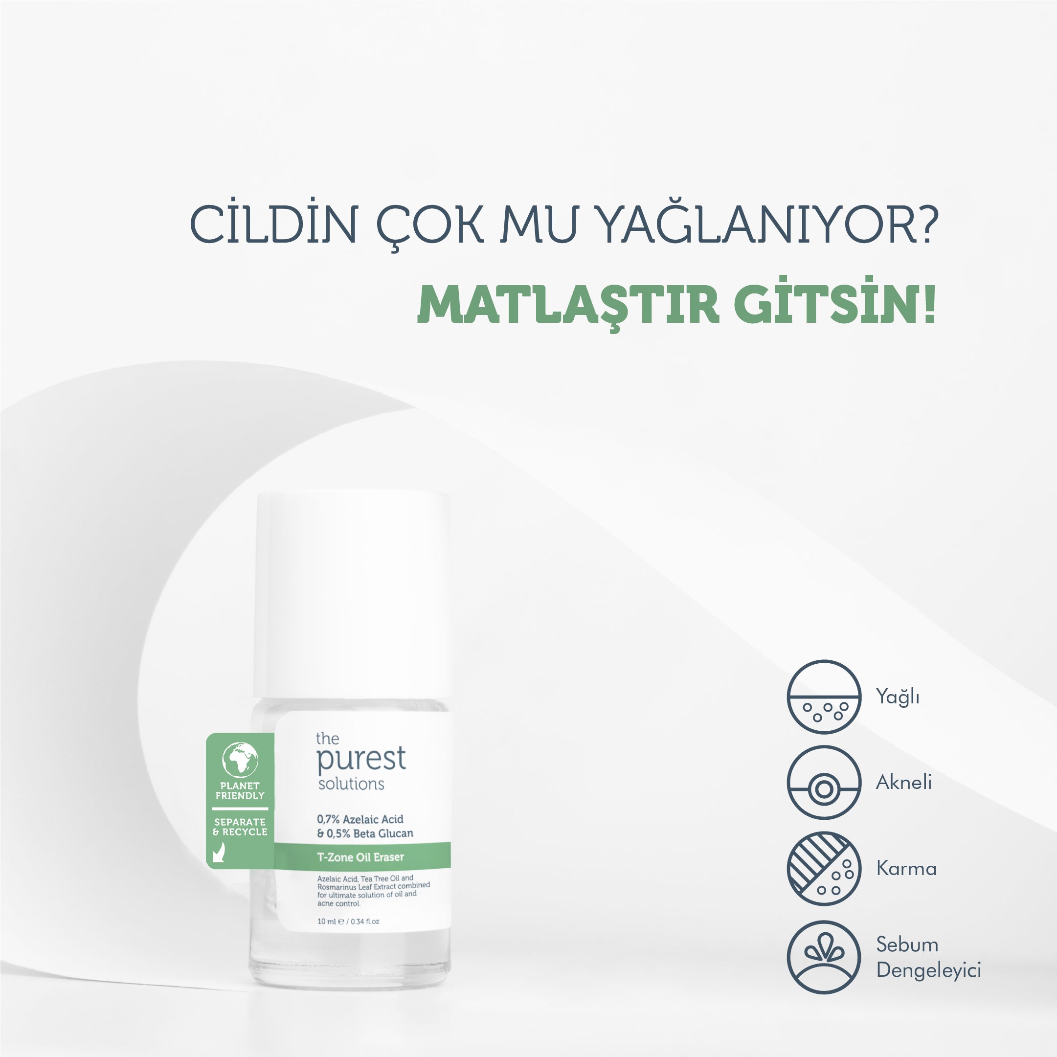 T-Zone, Mattifying Acne Mask with Tea Tree Oil 10 Ml