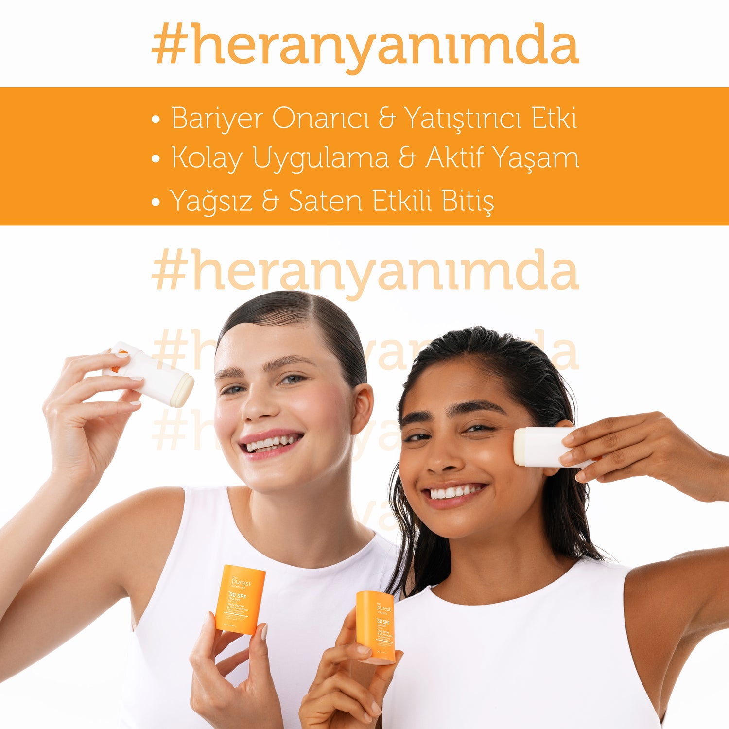 Bariyer Onarıcı ve Yatıştırıcı, Yüksek Güneş Koruyucu Stick SPF 50, 17 g.