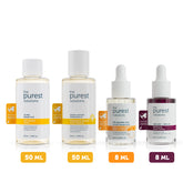 Tone-Equalizing and Sebum-Balancing Skincare Trial Set for Blemished Skin