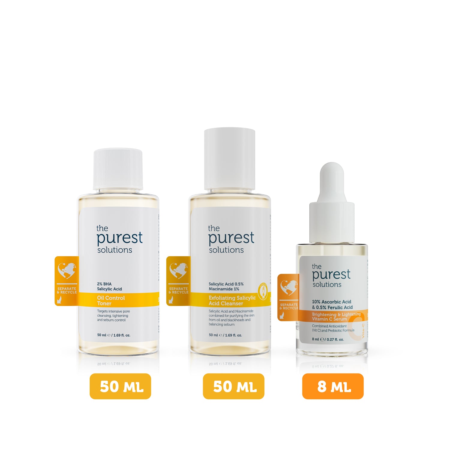 Revitalizing Skincare Trial Set for Oily and Acne-Prone Skin