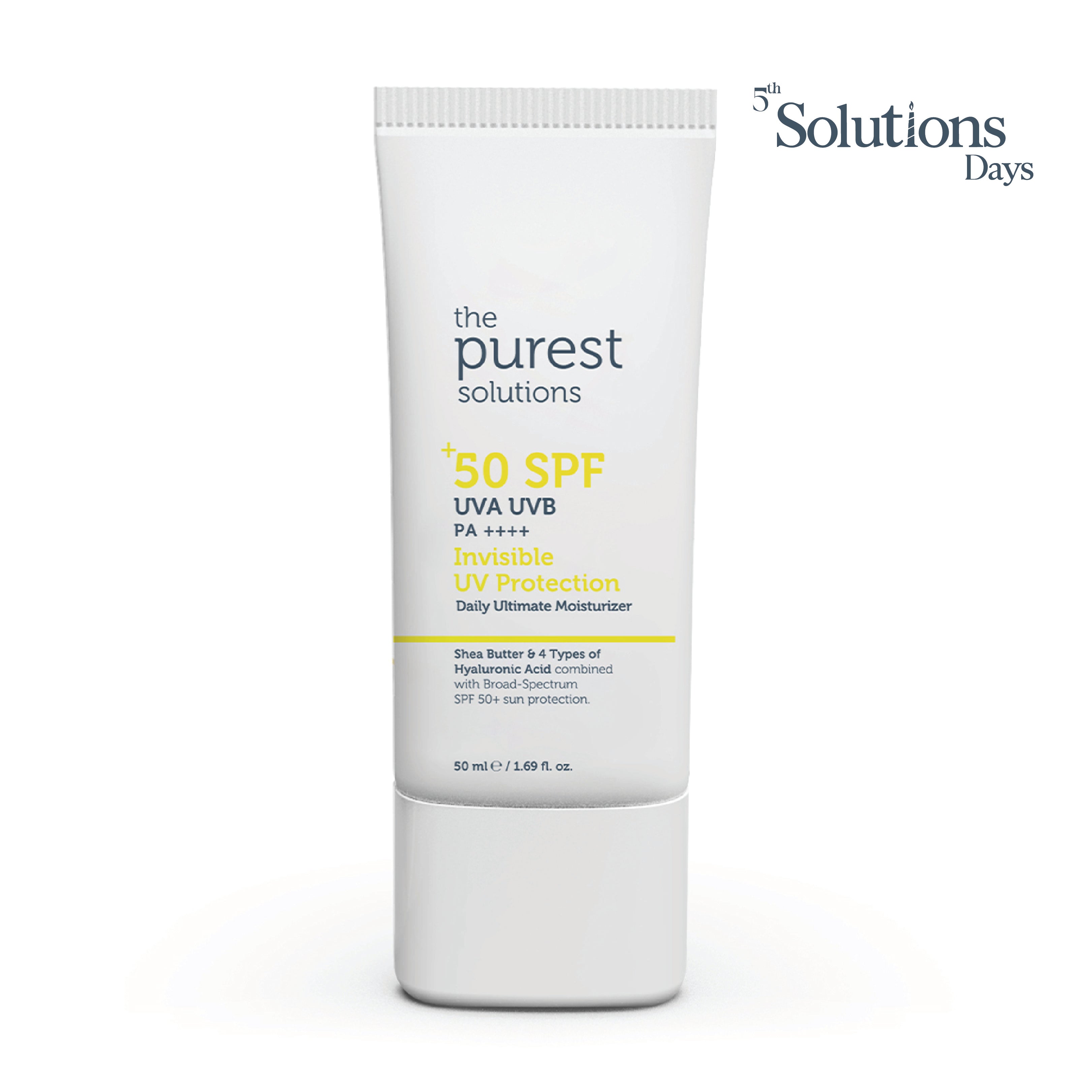 High Protection and Moisturizing Effect Invisible Sun Protection Cream SPF 50, 50 Ml.