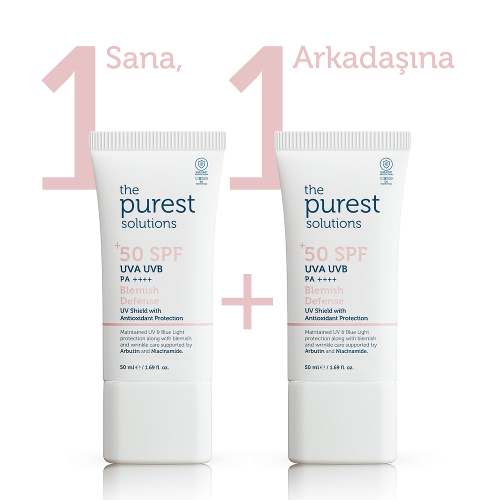 1 for You, 1 for Your Friend Blemish Defense Tinted Sunscreen Cream SPF 50 1 for You, 1 for Your Friend Blemish Defense Tinted Sunscreen Cream SPF 50