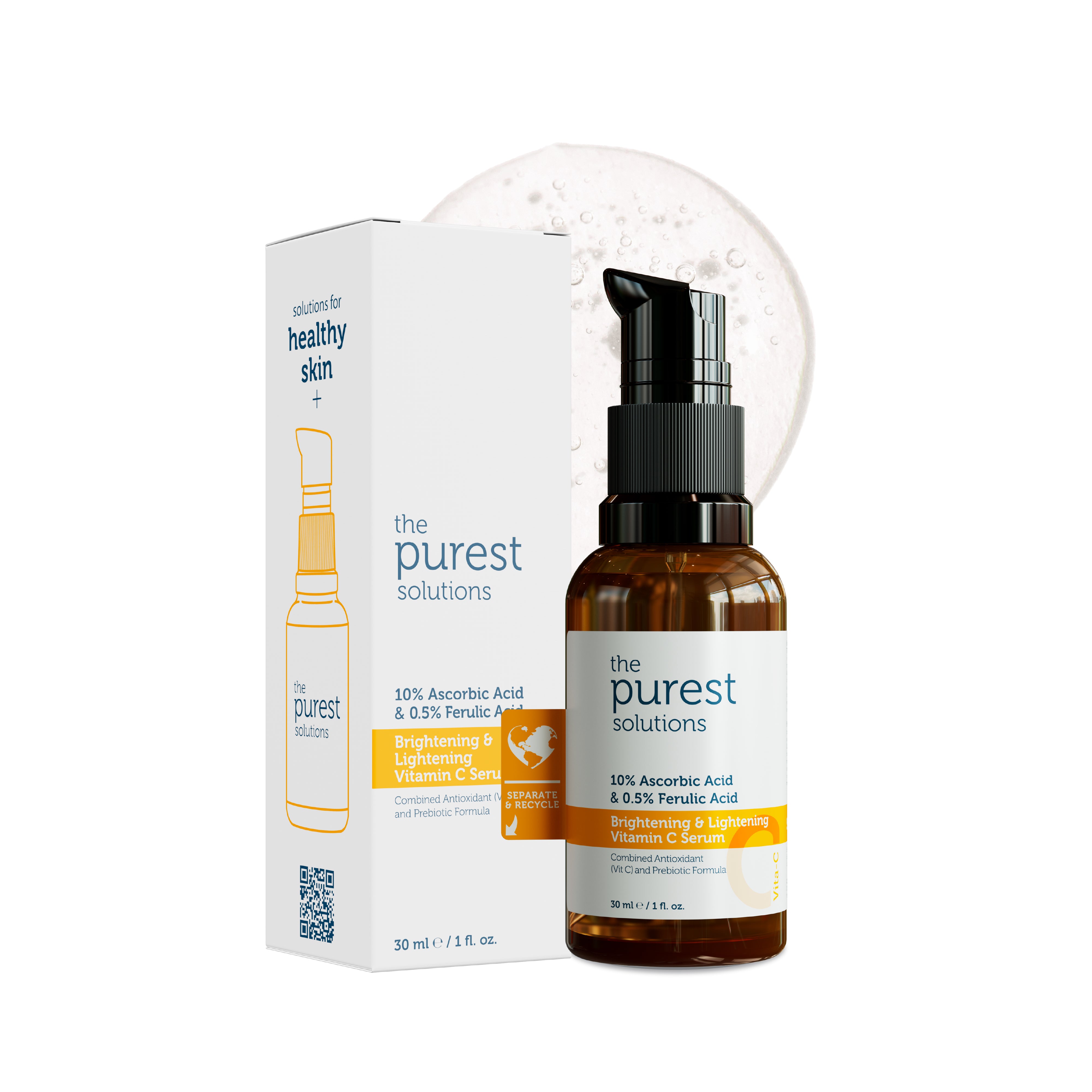Aufhellendes und hauttonausgleichendes Vitamin-C-Serum 30 ml