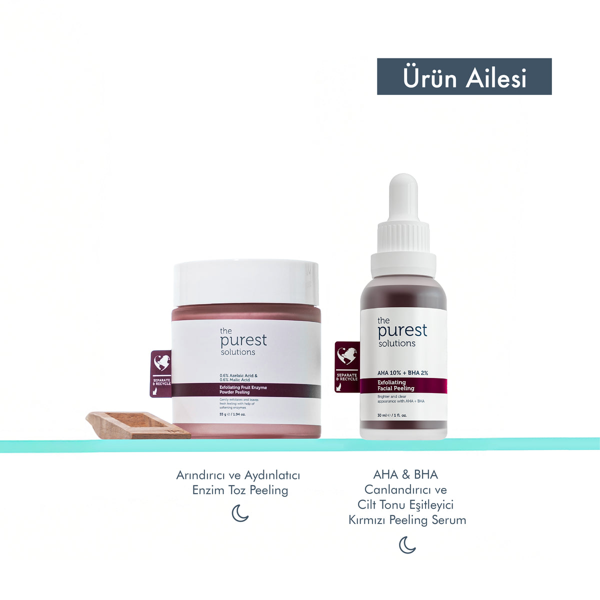 Refill Ekolojik Yedek Paket- Arındırıcı ve Aydınlatıcı Enzim Kırmızı Toz Peeling 55 Gr