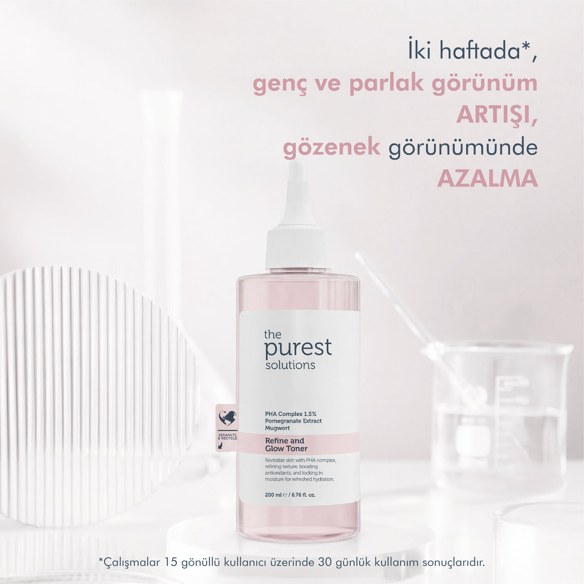 1 Sana, 1 Arkadaşına Arındırıcı ve Aydınlatıcı PHA Pembe Tonik