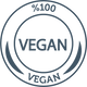 yüzde yüz vegan logosu