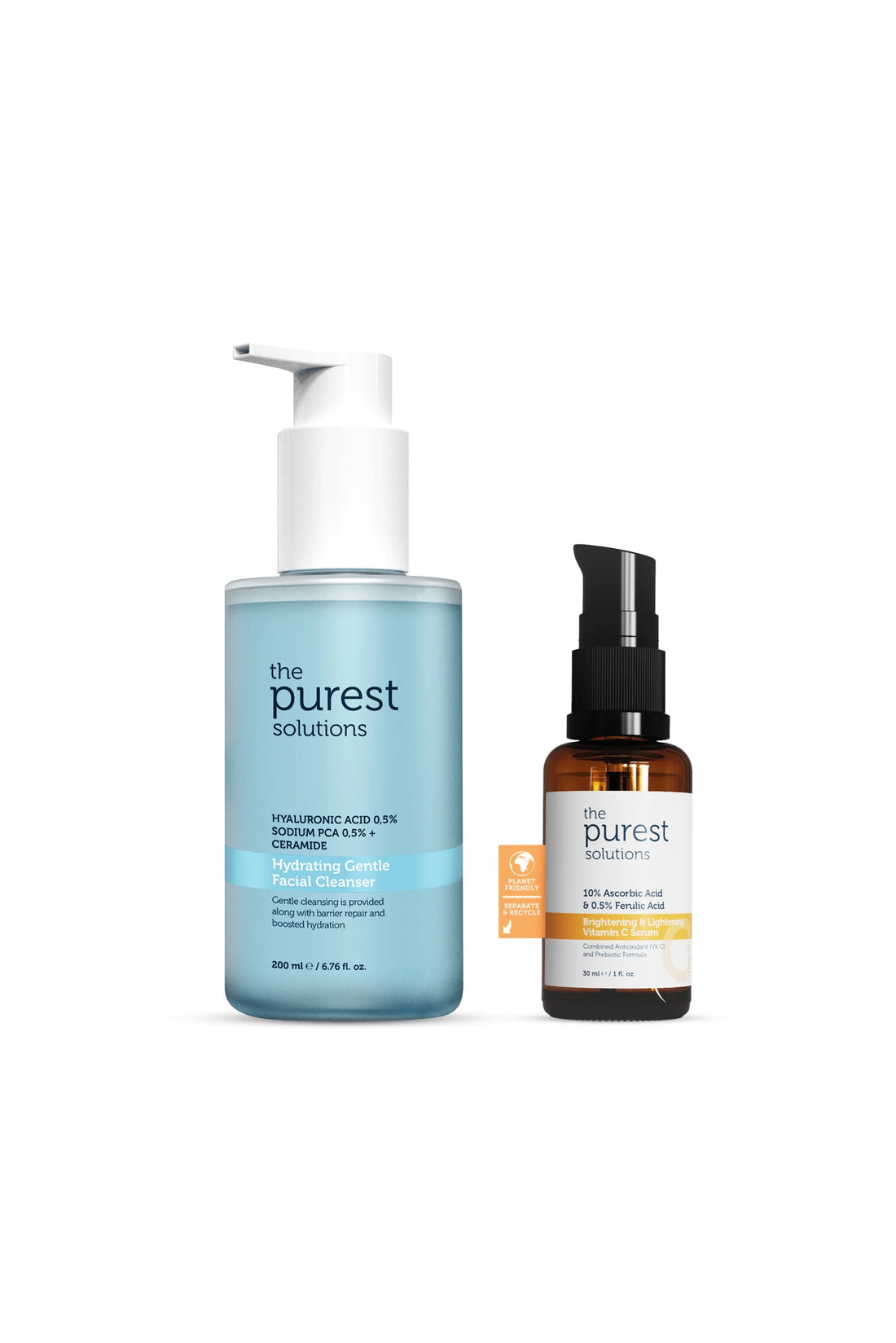 Purifying &amp; Revitalizing Skin Care Set for Dry Skin