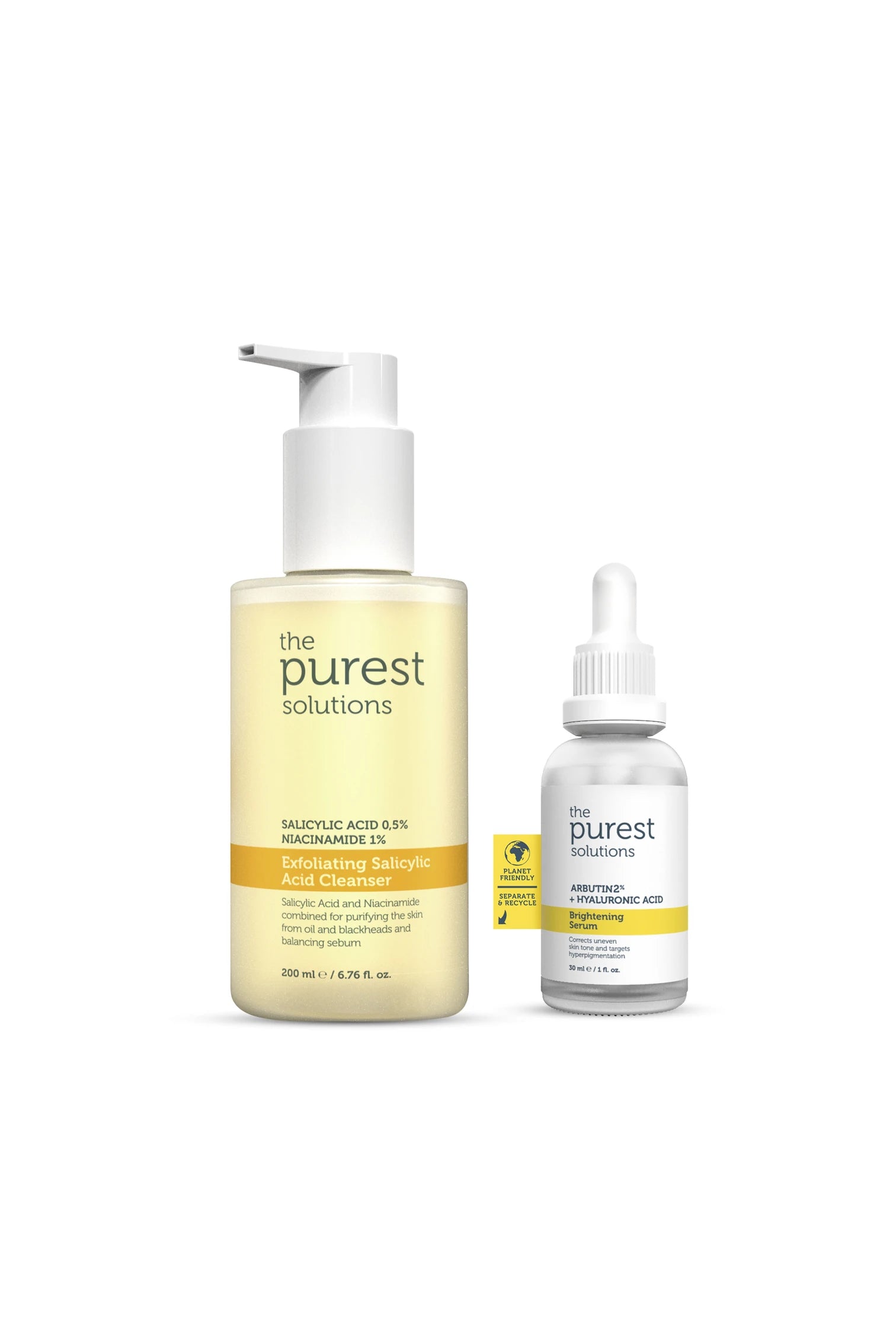The Purest Solutions Tone Equalizing Skin Care Set for Oily Skin