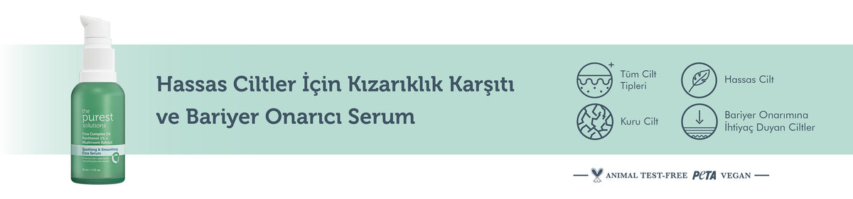 Hassas Ciltler için Kızarıklık Karşıtı ve Bariyer Onarıcı Cica Serum 30 Ml – anlatım görseli 1