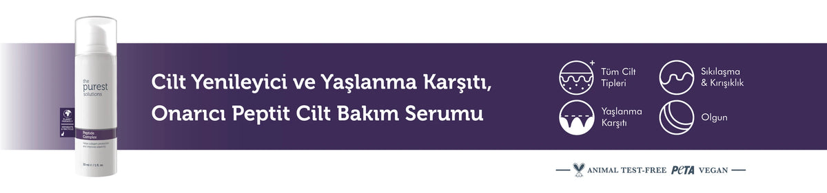 Cilt Yenileyici ve Yaşlanma Karşıtı, Onarıcı Peptit Cilt Bakım Serumu 30 Ml (Peptide Complex) – anlatım görseli 1