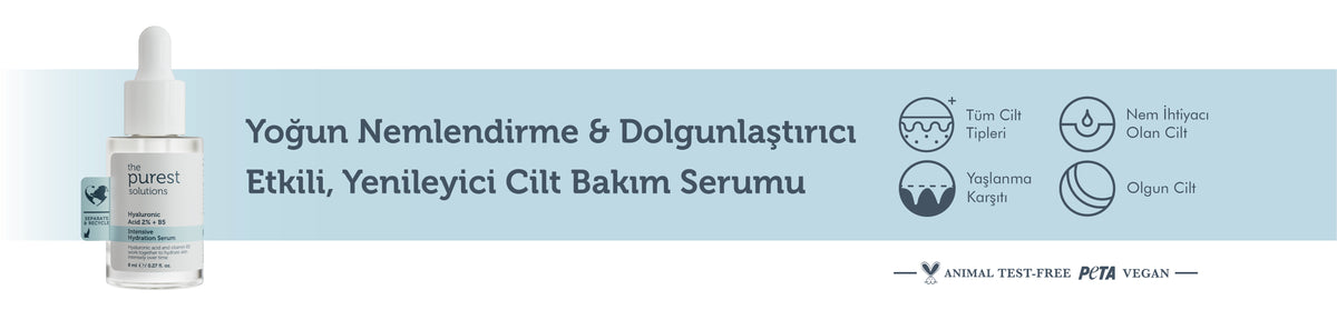 Yoğun Nemlendirme ve Dolgun Görünüm Etkili Yenileyici Hyalüronik Asit Cilt Bakım Serumu 8 Ml – anlatım görseli 1