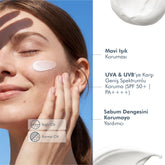 Yağlı ve Karma Ciltler İçin Matlaştırıcı Dry-Touch Güneş Koruyucu Krem SPF 50, 50 Ml.
