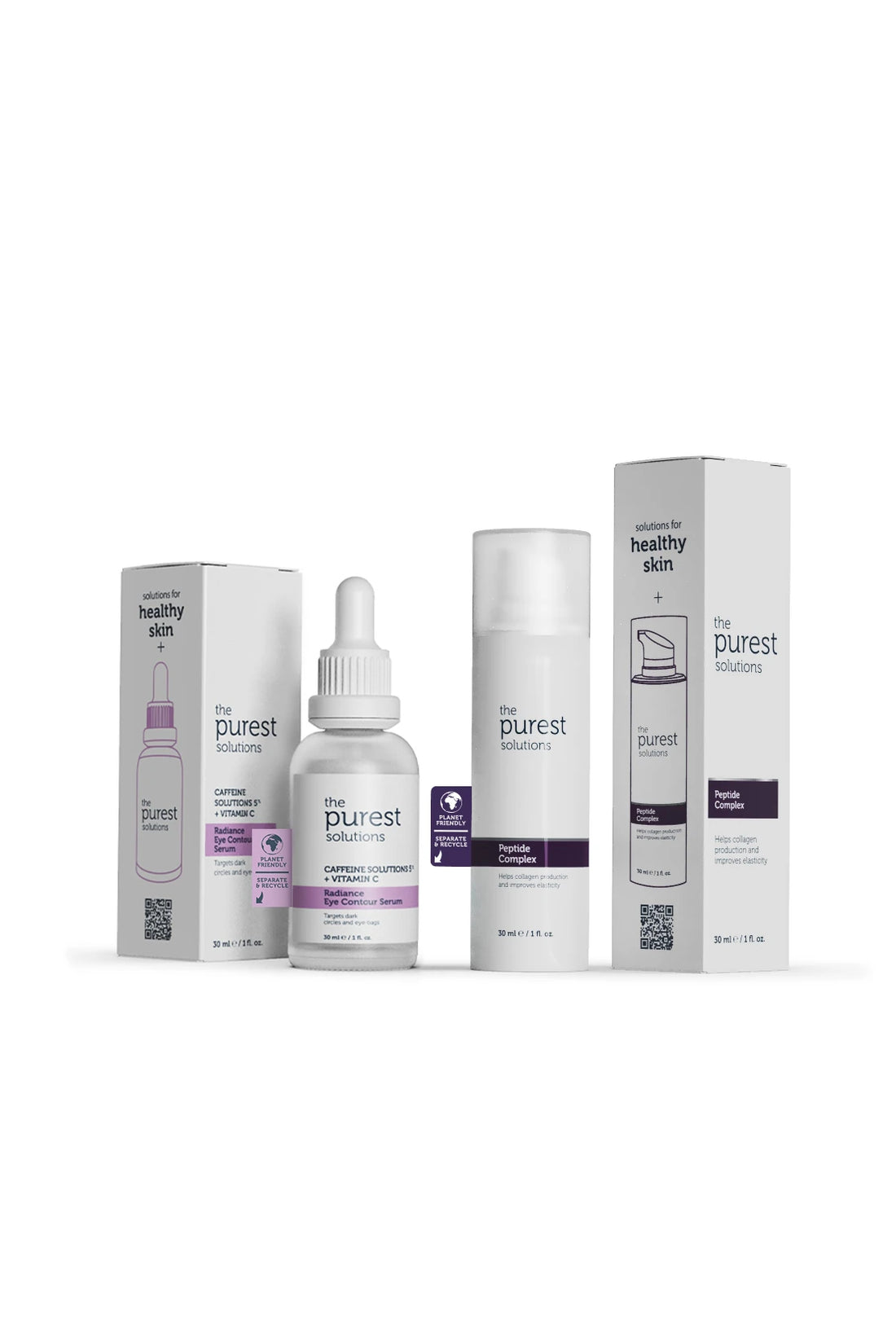 Under-Eye and Eye Contour Care Set with Anti-Aging Effect 