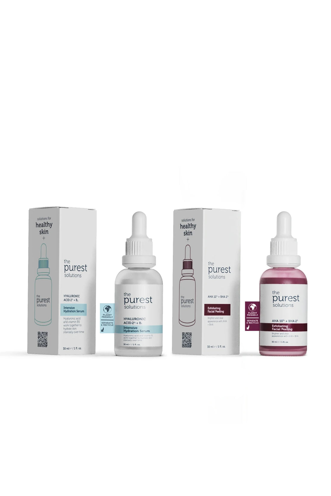 Skin Care Set Special for Dry, Dehydrated, Dull Skin to Help Prevent Blackheads and Acne Blemishes