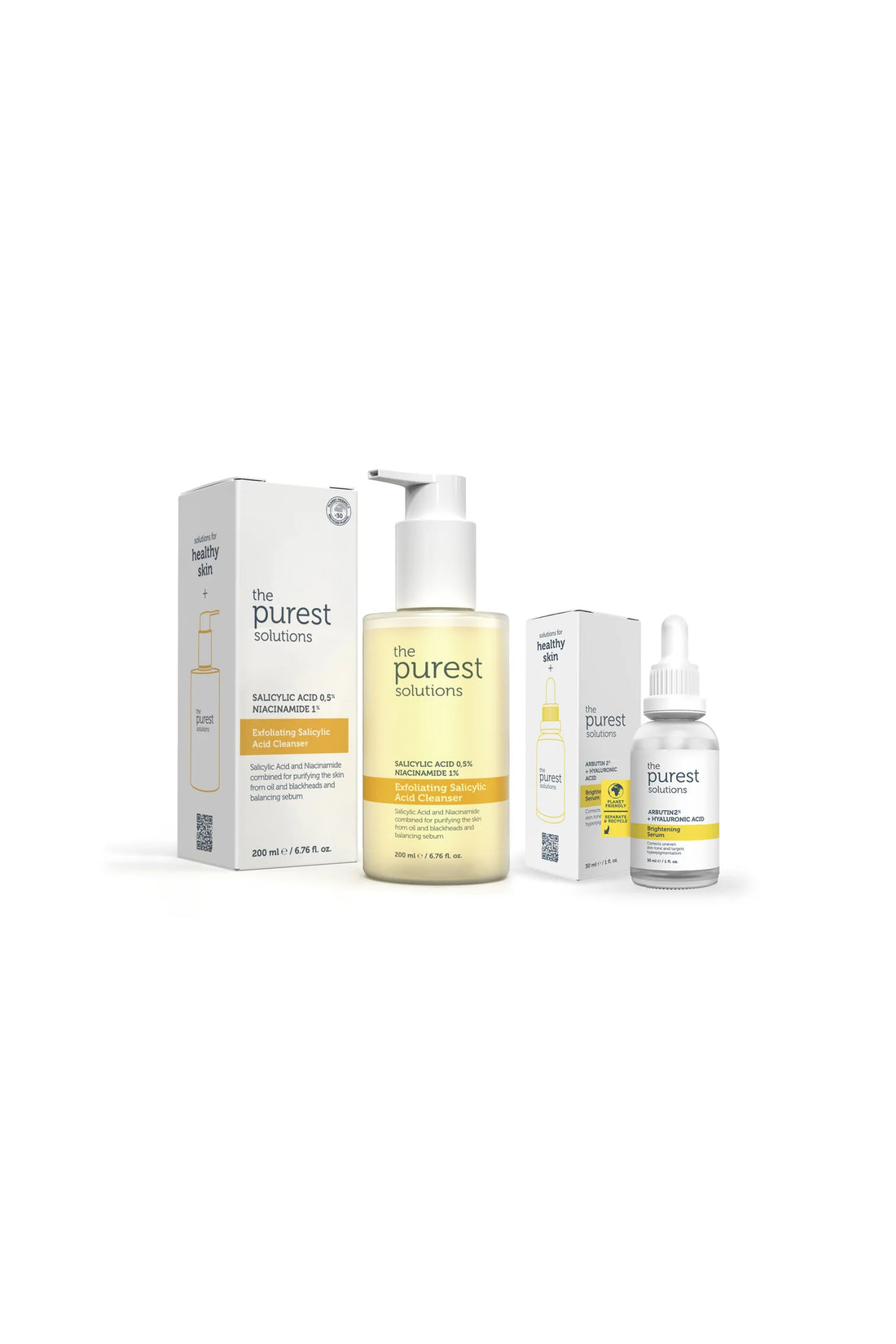 Tone Equalizing Skin Care Set for Oily Skin