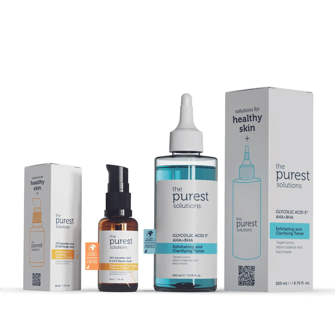 Revitalizing and Purifying Skin Care Set