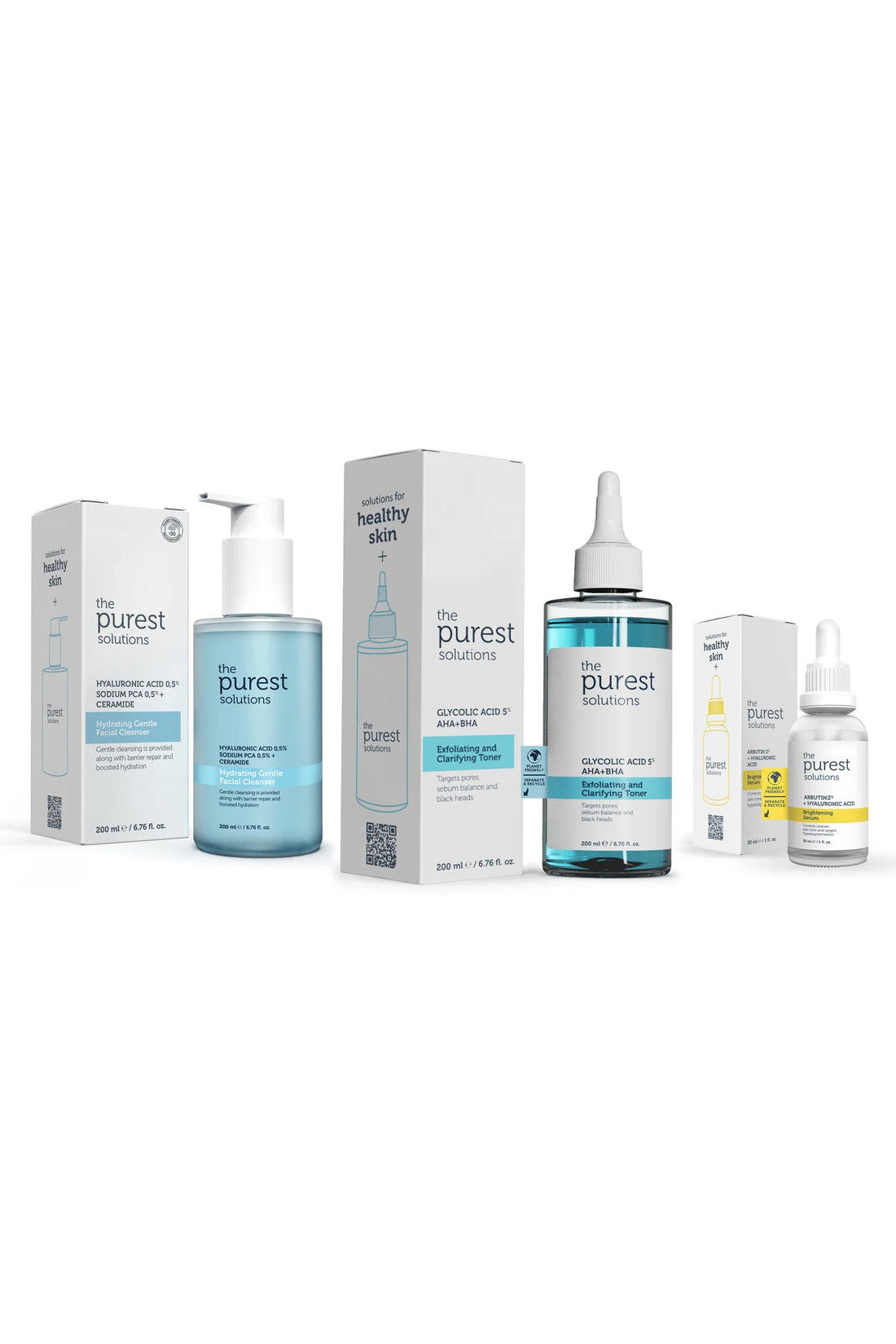 Purifying and Anti-Spot Skin Care Set for Dry and Blemished Skin