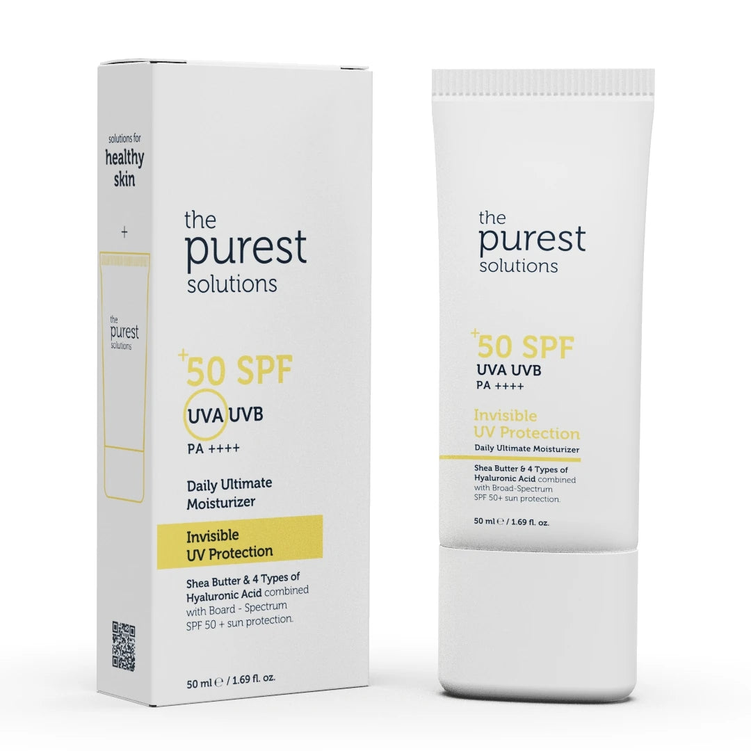 Yüksek Koruma ve Nemlendirici Etkili Invisible Güneş Koruyucu Krem SPF 50, 50 Ml.