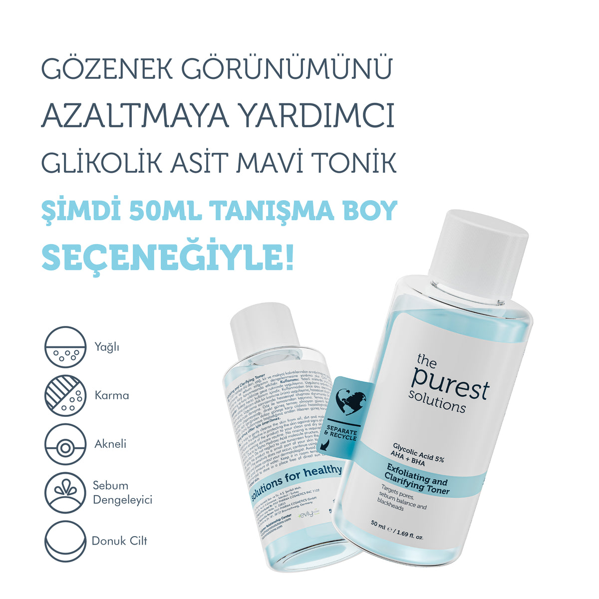 Kuru/Karma Ciltler için Yoğun Nemlendirici Tanışma Seti
