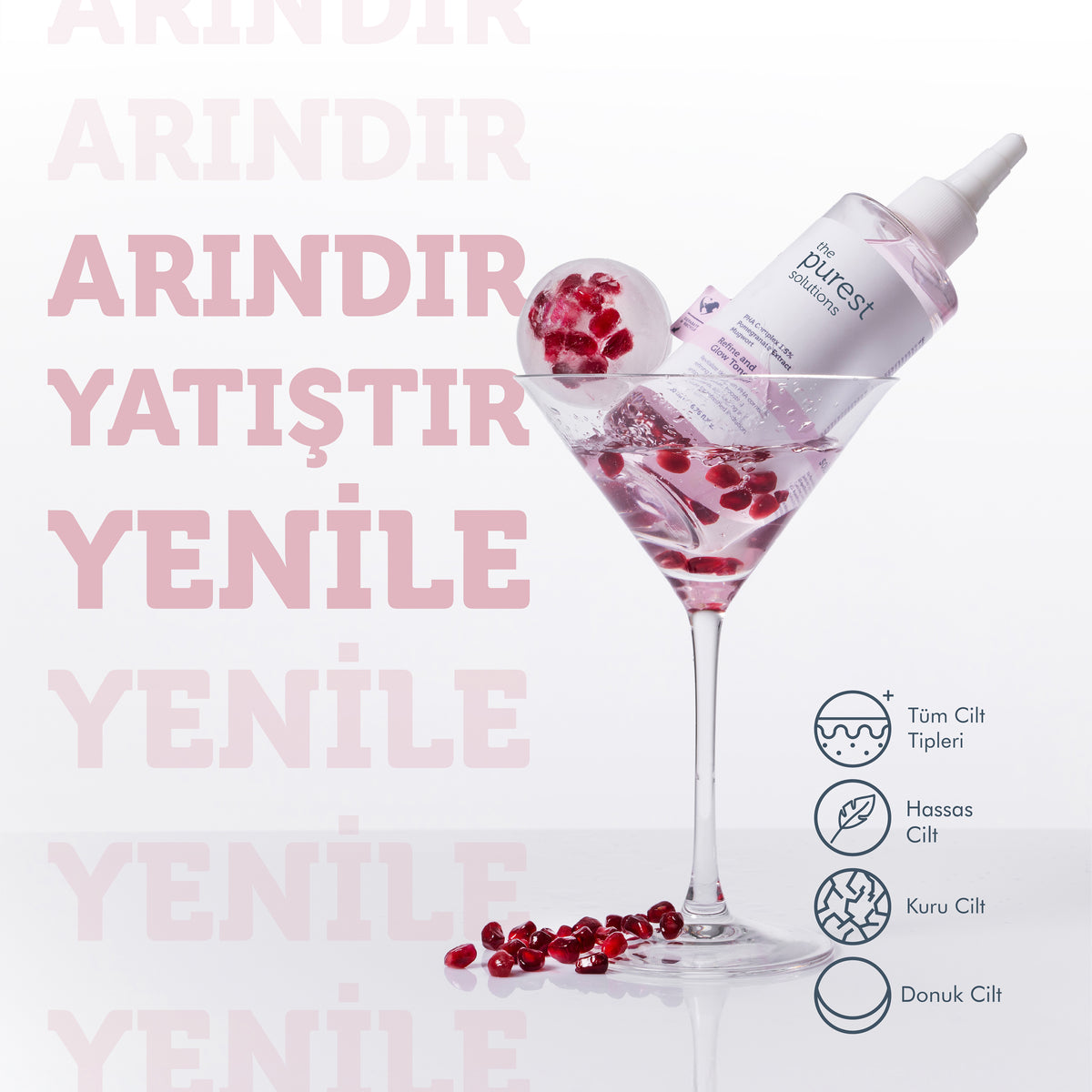 Hassas Ciltler İçin Cilt Bakım Seti, Premium Bag Hediyeli