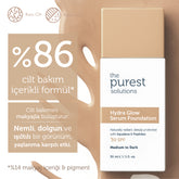 Nemlendirci & Canlandırıcı Serum Fondöten  SPF 50+,30 ml – Orta/Koyu Ton