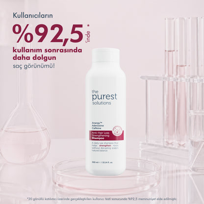 Adenozin içerikli Saçları Güçlendiren ve Dökülme Karşıtı Bakım Sağlayan Şampuan, 300 ml