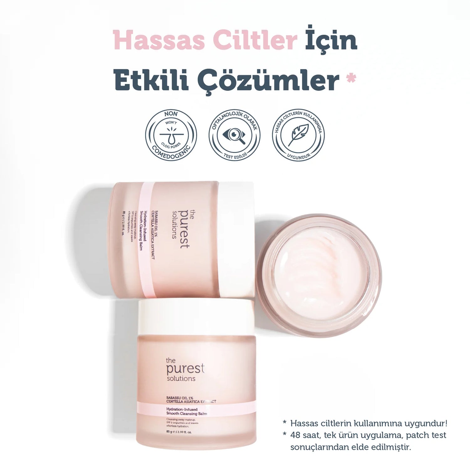 Hassas Ve Kuru Ciltler Için Nem Ve Antioksidan İçerikli Temizleyici Balm 85 Gr