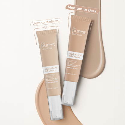 Kuru ve Karma Ciltler İçin Yoğun Nemlendirici BB Krem, SPF 50+,40 ml  – Orta/Koyu Ton