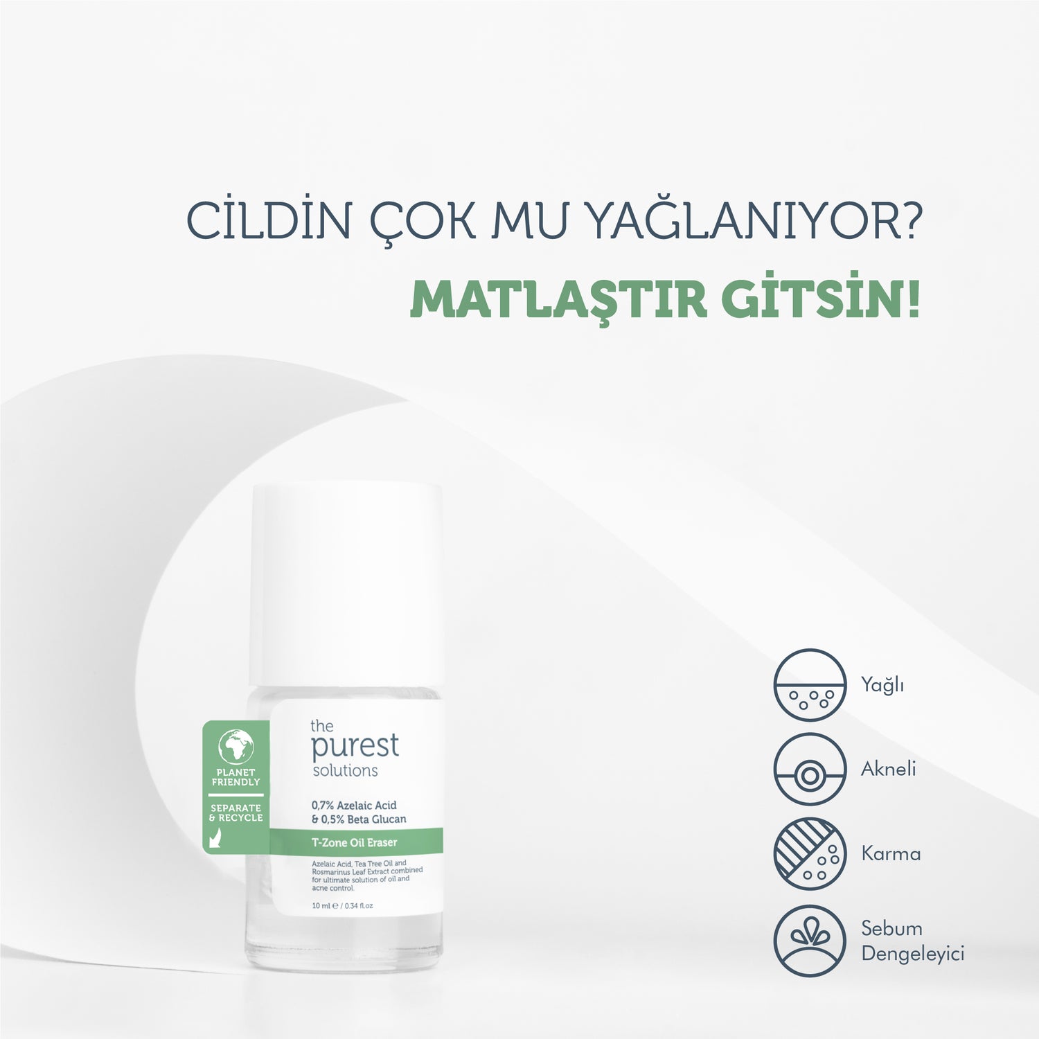 T-Zone, Matlaştırıcı Çay Ağacı İçerikli Sivilce Maskesi 10 Ml