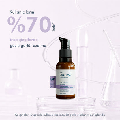 Yenileyici ve Yaşlanma Karşıtı Lipozomal Retinol Gece Serumu 20+