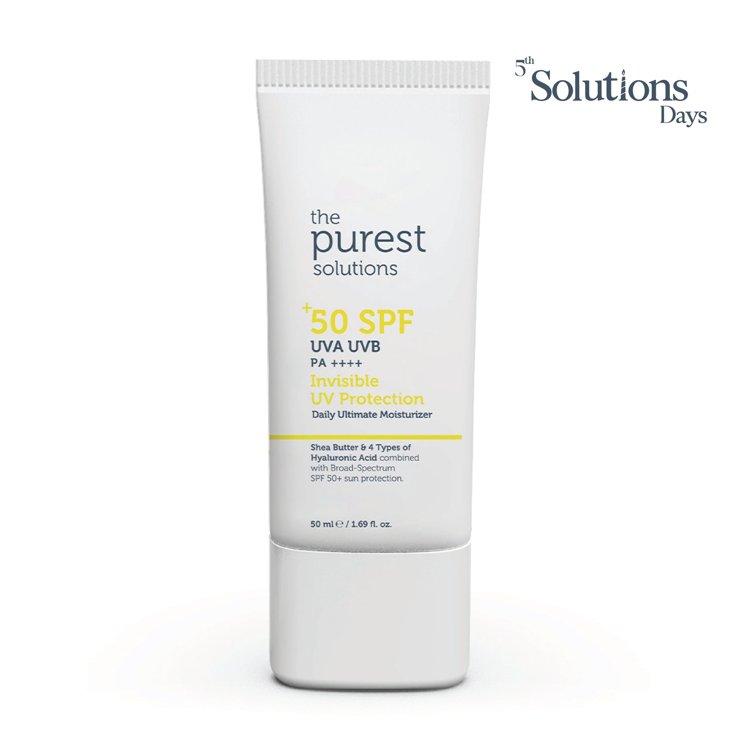 High Protection and Moisturizing Effect Invisible Sun Protection Cream SPF 50, 50 Ml.