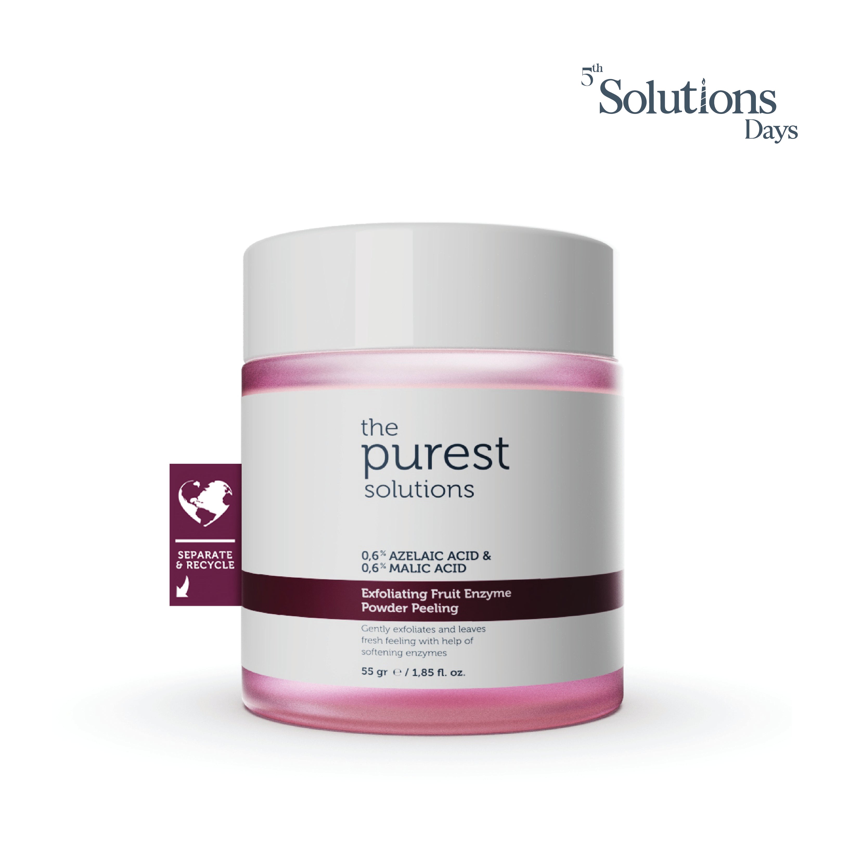 Arındırıcı ve Aydınlatıcı Enzim Kırmızı Toz Peeling 55 Gr