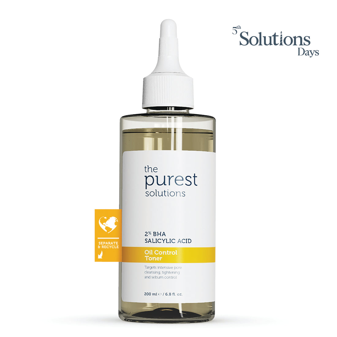 Anti-Acne and Anti-Blackhead, Pore Tightening Salicylic Acid Toner 200 Ml