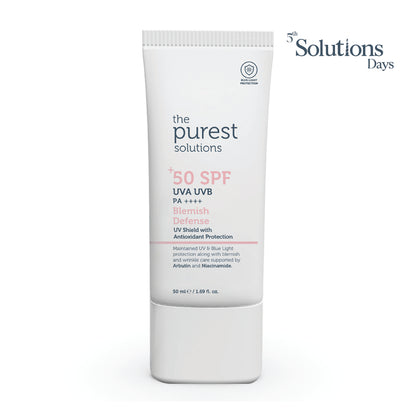 Cilt Tonu Eşitleyici ve Leke Karşıtı Blemish Defense Renkli Güneş Koruyucu Krem SPF 50, 50 Ml
