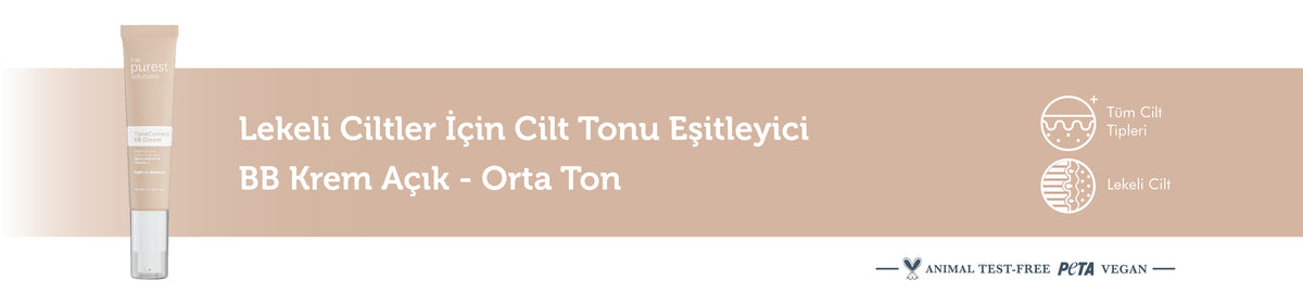 Lekeli Ciltler İçin Cilt Tonu Eşitleyici BB Krem, SPF 50+,40 ml  – Açık/Orta Ton – anlatım görseli 1