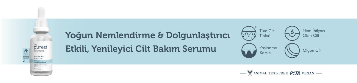Yoğun Nemlendirme ve Dolgun Görünüm Etkili Yenileyici Hyalüronik Asit Serum 30 Ml – anlatım görseli 1