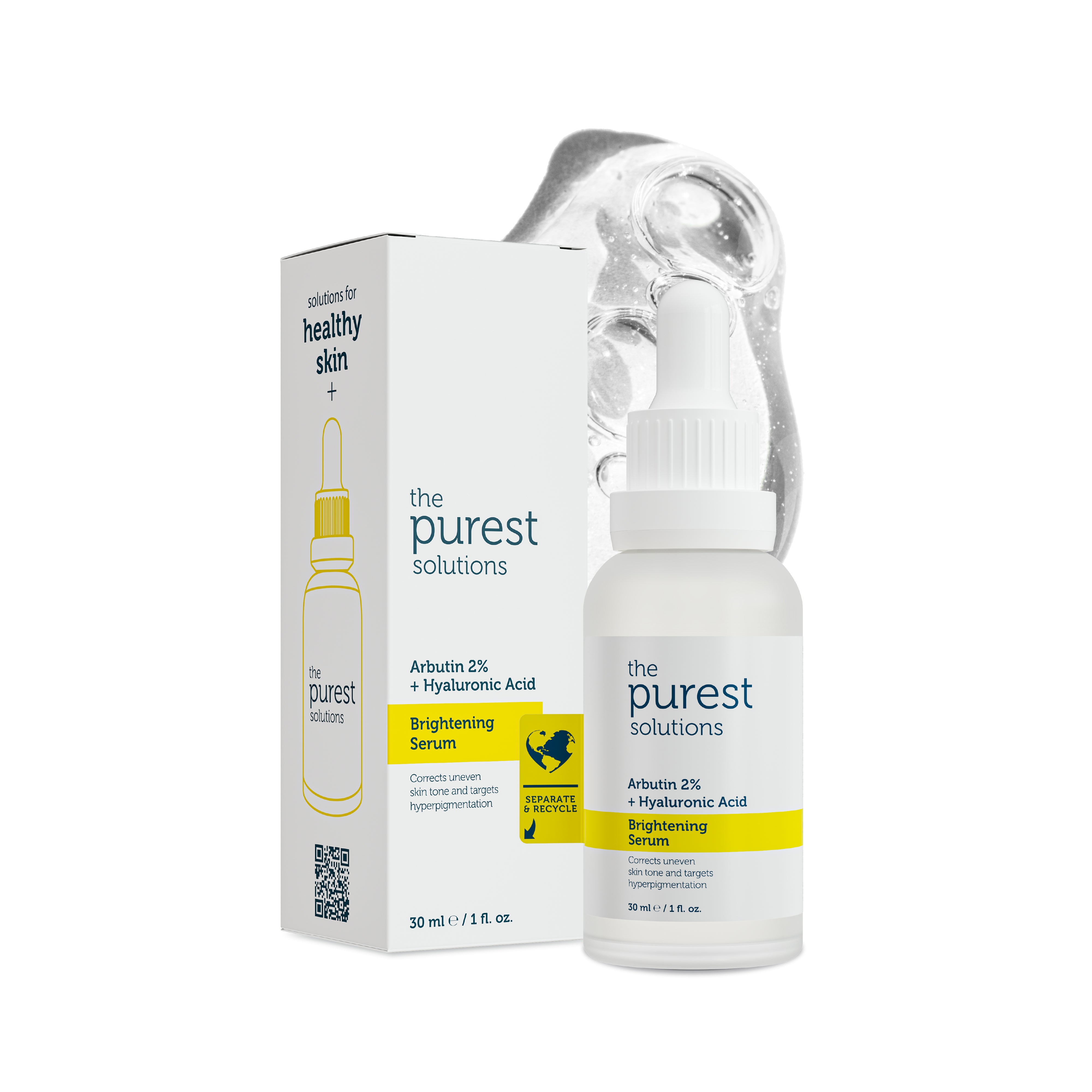 Anti-Pickel-Serum mit aufhellender Wirkung und Arbutin, 30 ml