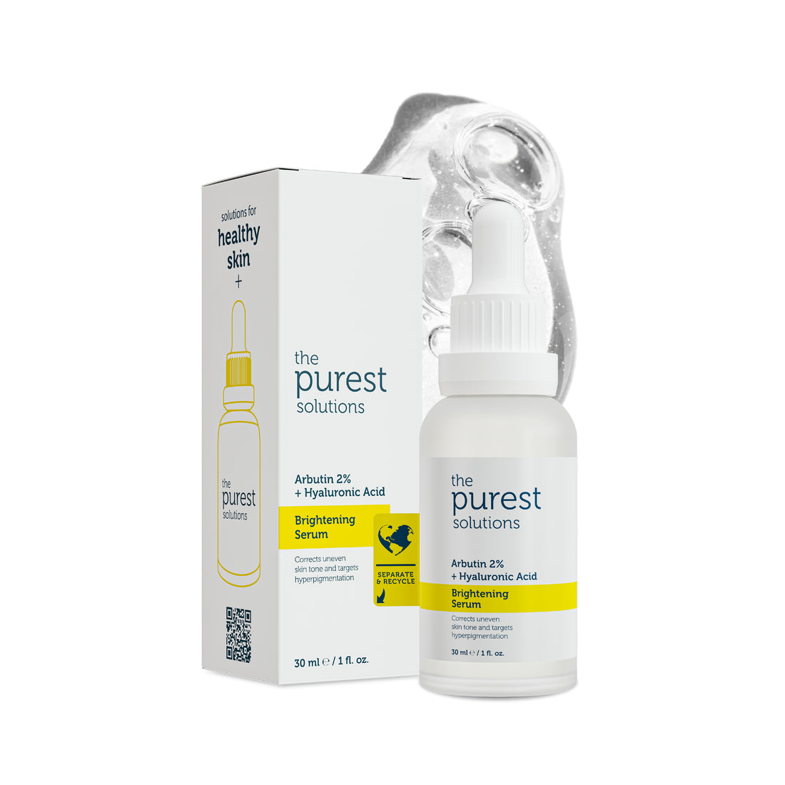 Aydınlatıcı ve Leke Görünümü Azaltıcı Arbutin Cilt Bakım Serumu 30 Ml
