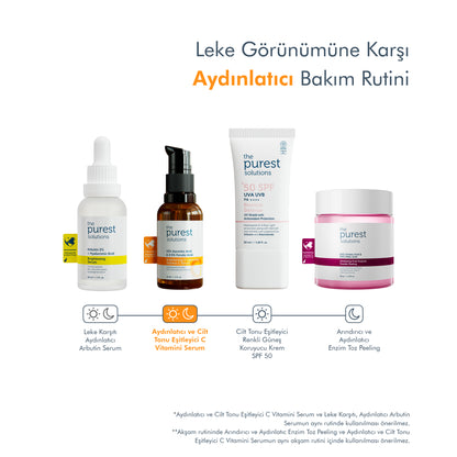 Aydınlatıcı ve Cilt Tonu Eşitleyici C Vitamini Cilt Serumu 30 Ml