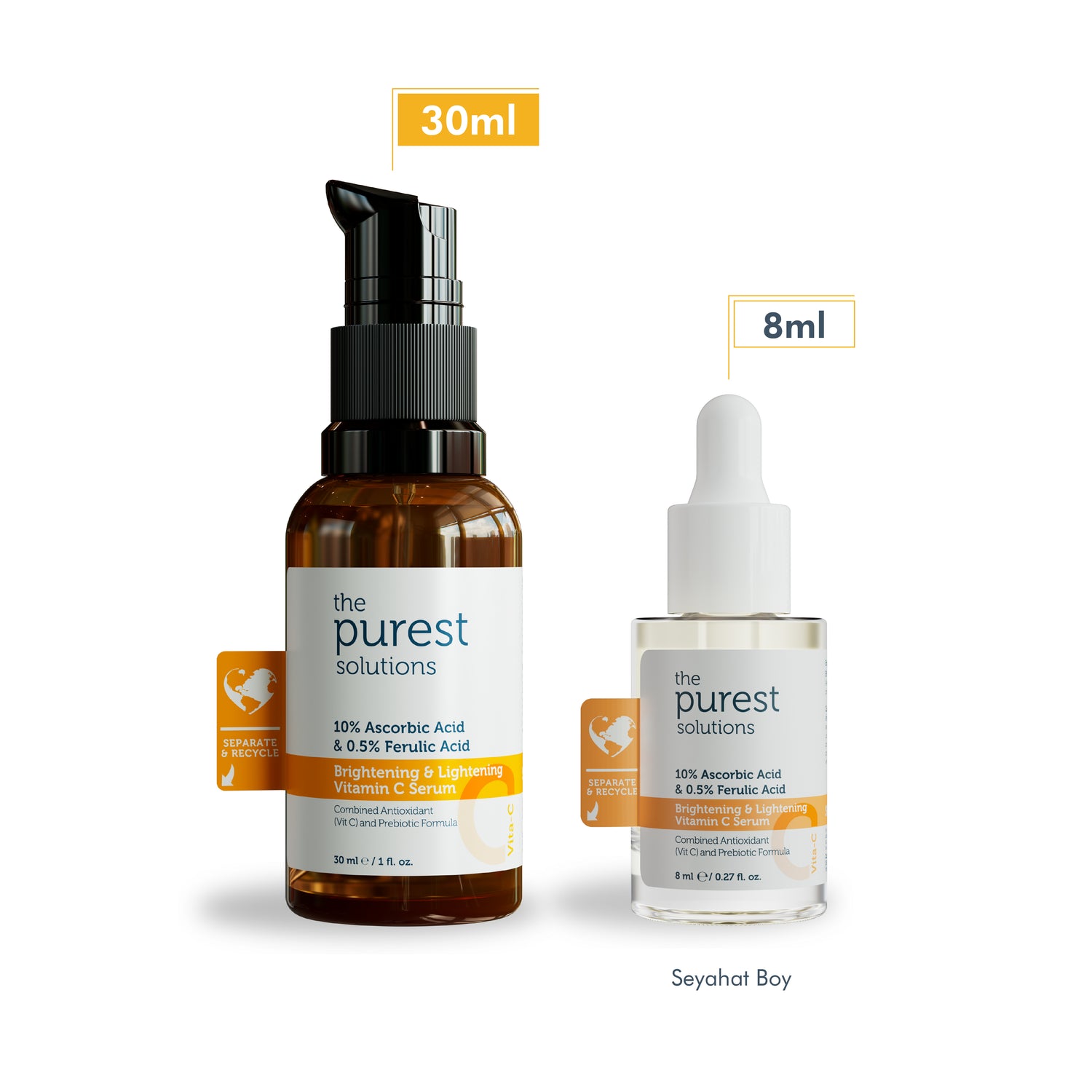 Aydınlatıcı ve Cilt Tonu Eşitleyici C Vitamini Cilt Serumu 30 Ml