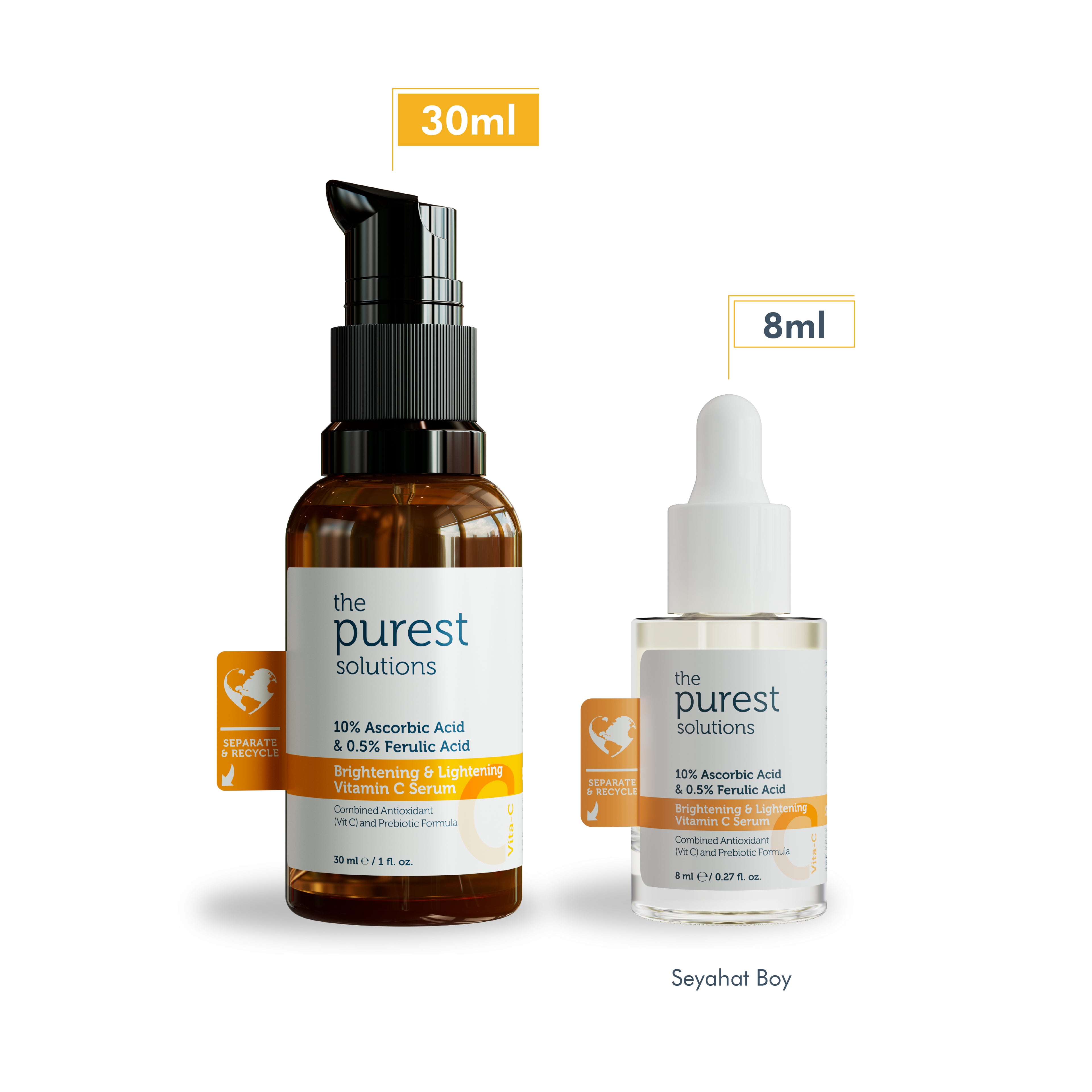 Aydınlatıcı ve Cilt Tonu Eşitleyici C Vitamini Cilt Serumu 30 Ml