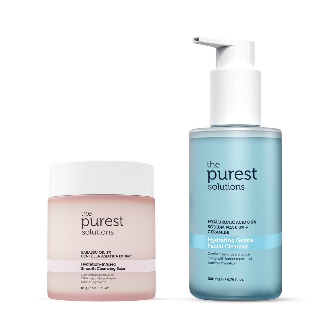 Double-Stage Cleansing Routine Set for Dry and Sensitive Skin